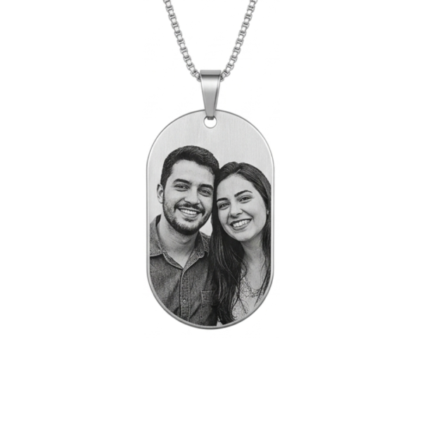 Colar com pingente personalizado