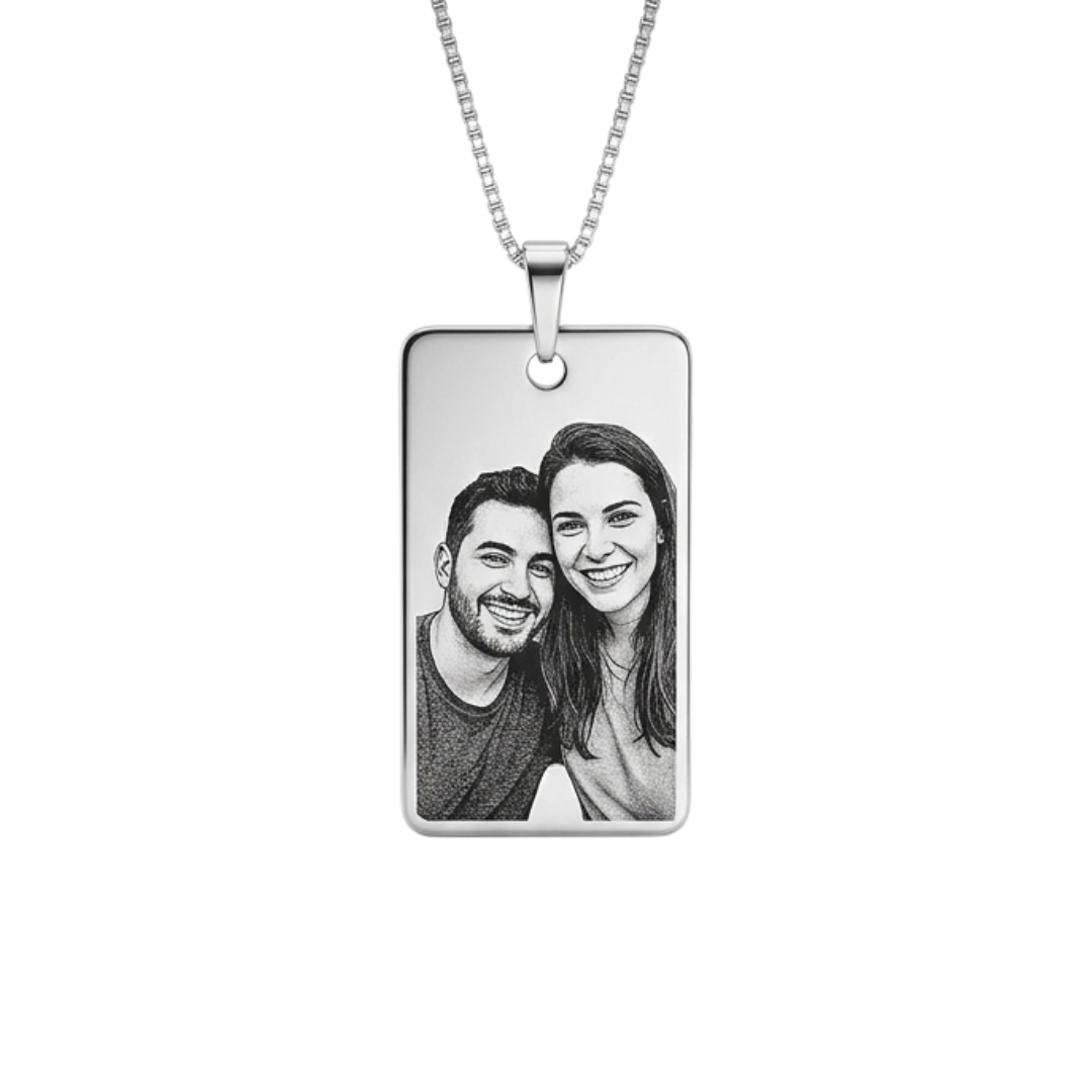 Colar com pingente personalizado